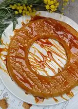Ricetta Ciambella cream caramel di biscotti