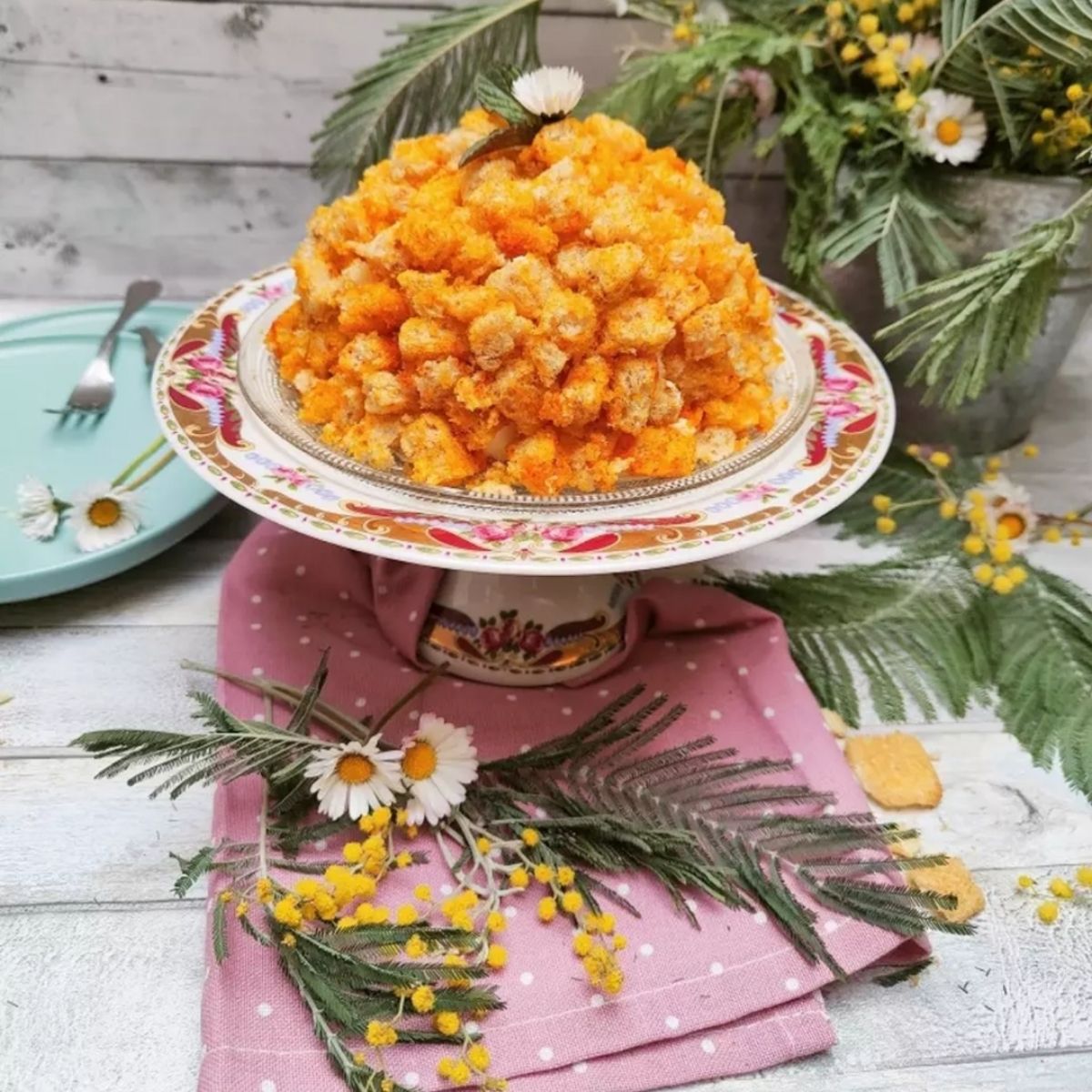 Zuccotto mimosa (a modo mio)
