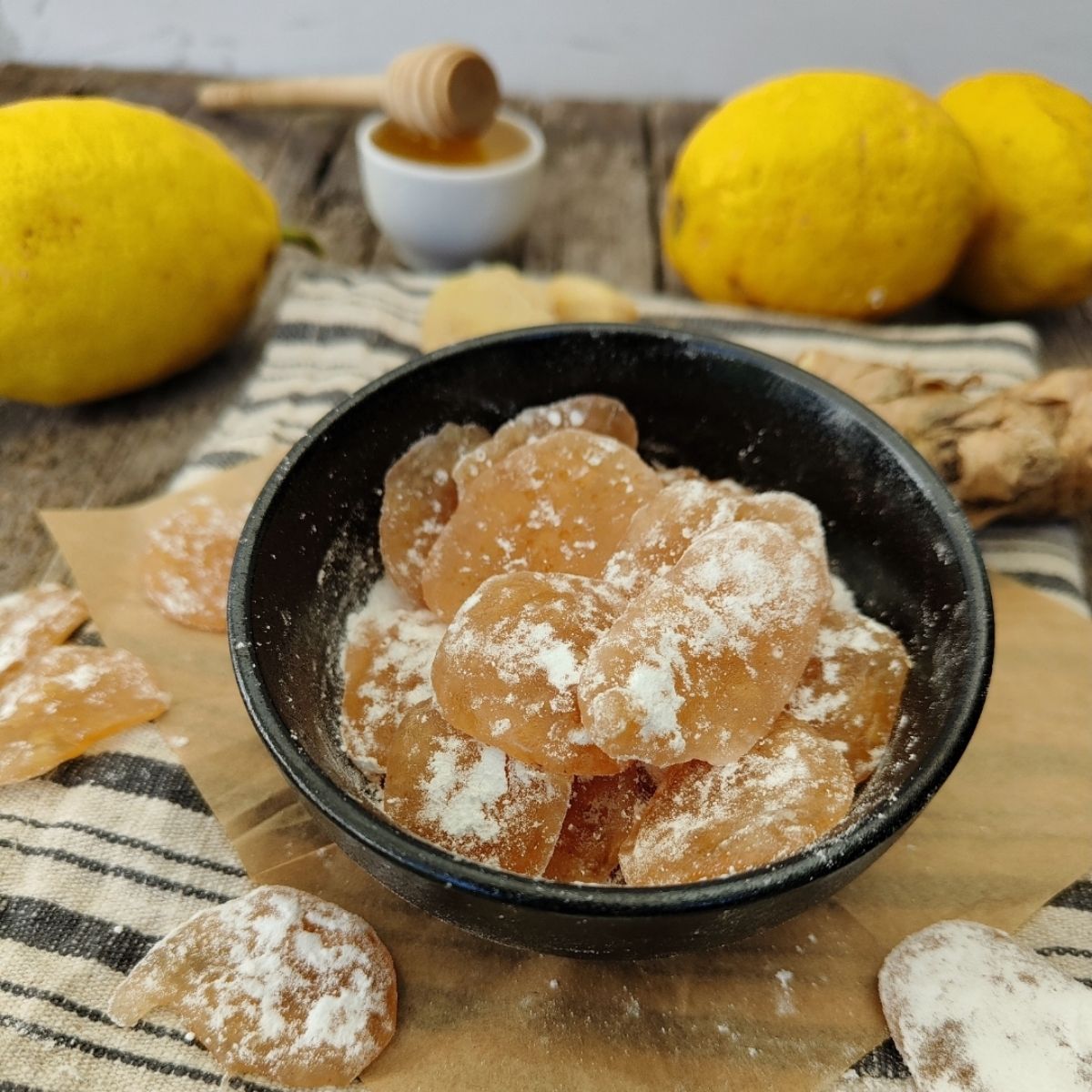Caramelle allo zenzero