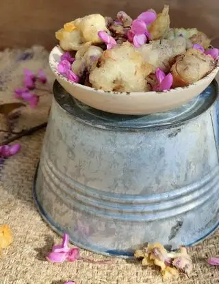 Ricetta Fiori dell'albero di Guida in pastella di _paola_catalano