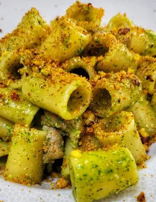 Ricetta Occhi di lupo pesto di rucola e salsiccia di robertoscianna83