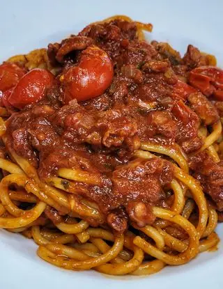 Ricetta Spaghetti al sugo di polpo e finocchietto selvatico di robertoscianna83