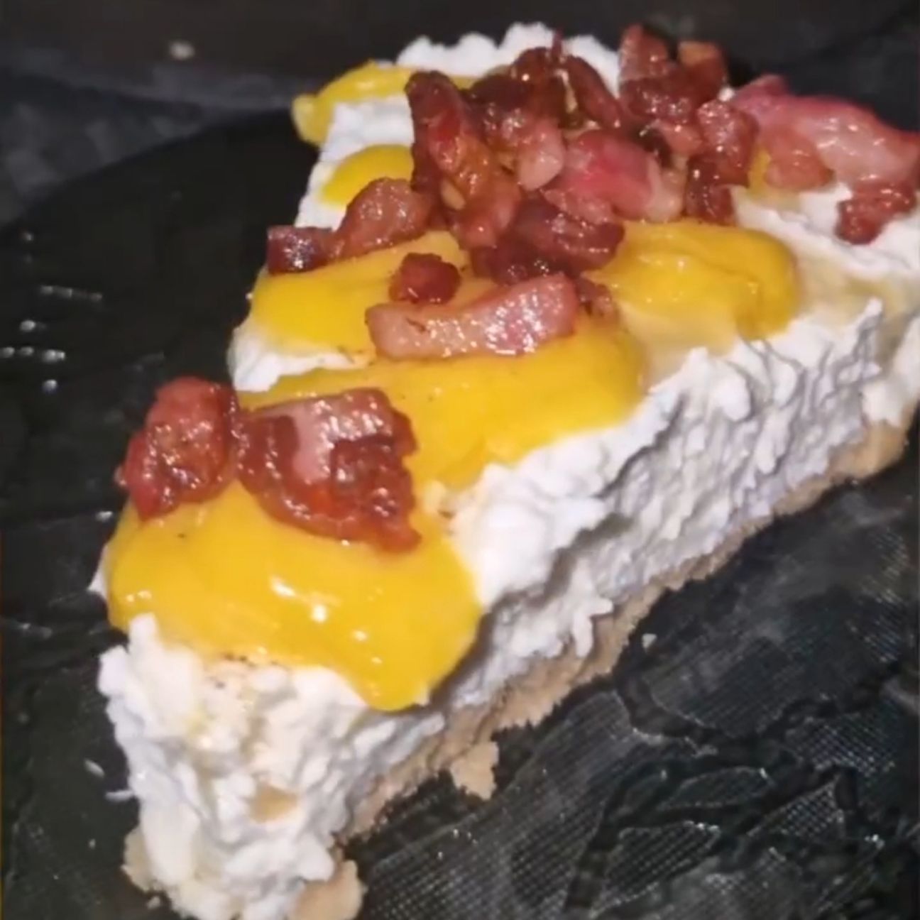 Cheescake alla carbonara