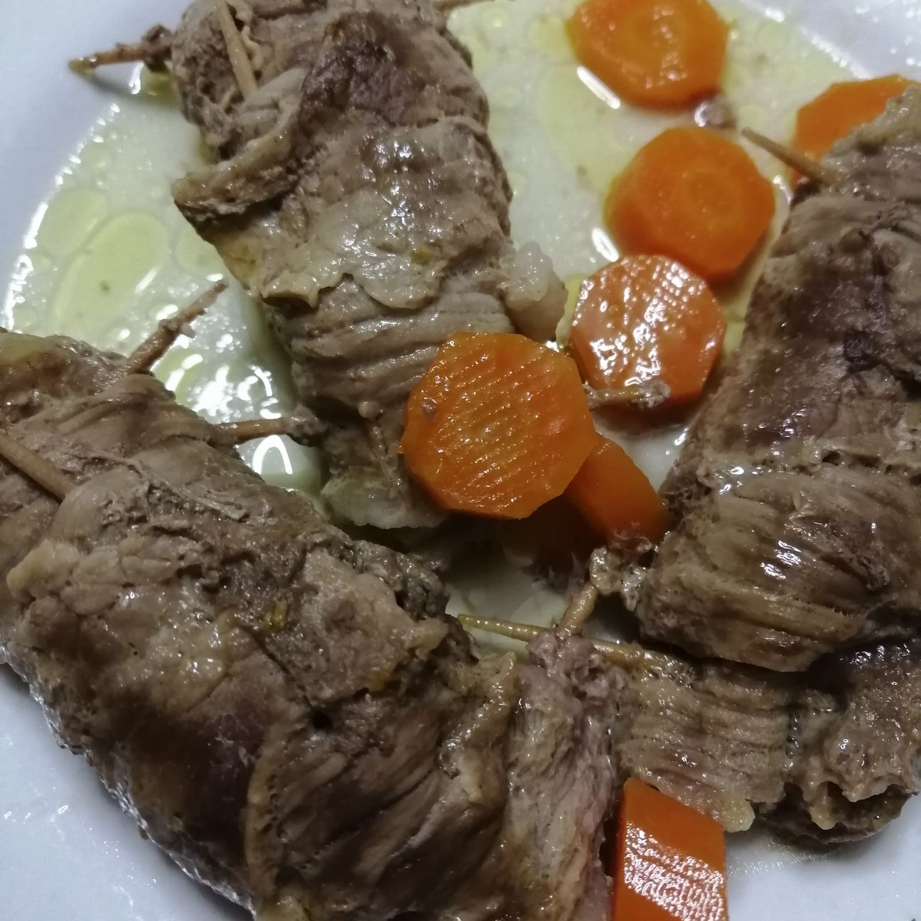 Involtini di vitello ripieni di mortadella 😃