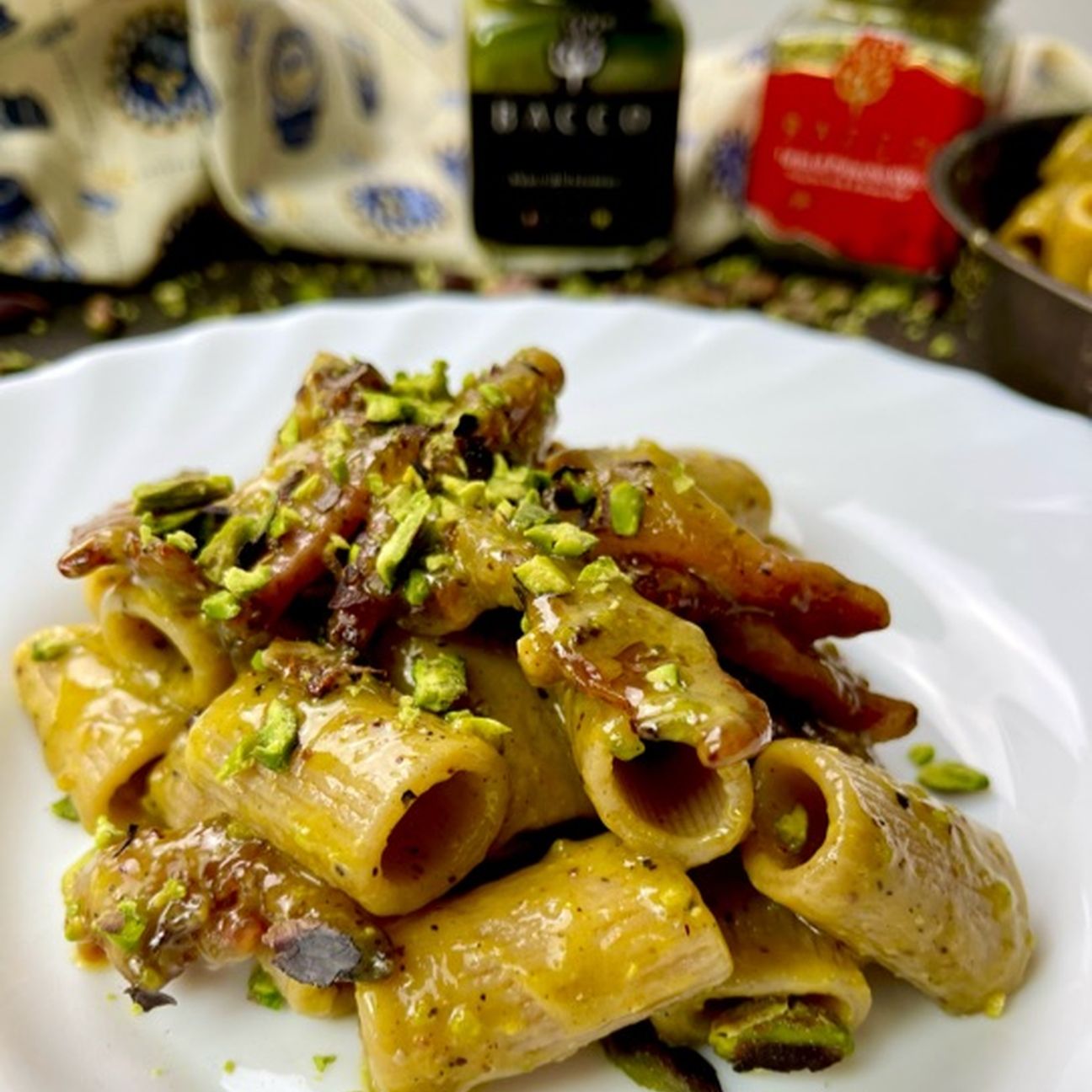 Carbonara al pistacchio