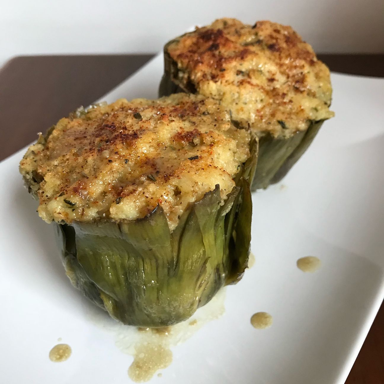 Carciofi ripieni al forno