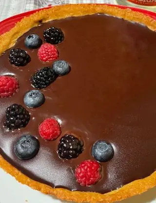 Ricetta Crostata frutti di bosco e cioccolato di Licia_c
