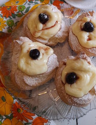 Zeppole di San Giuseppe al forno - Al.ta Cucina | anna_di_meo