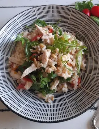 Ricetta Insalata di farro e pollo!!! di anna_di_meo