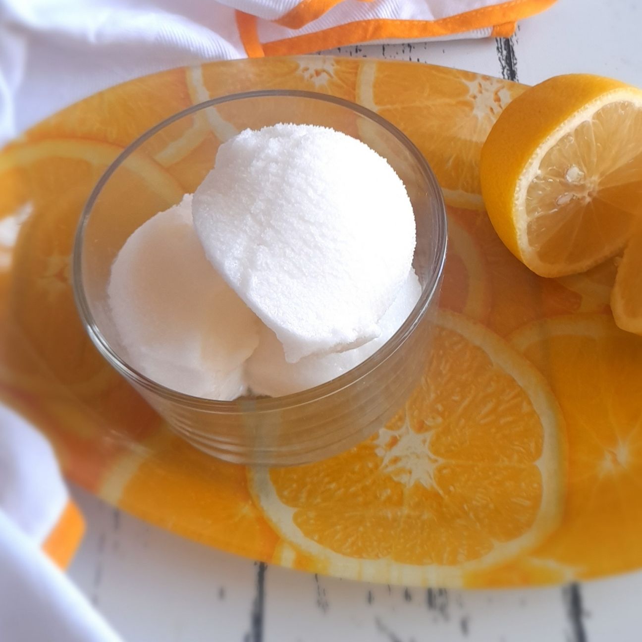 Sorbetto al limone 🍋