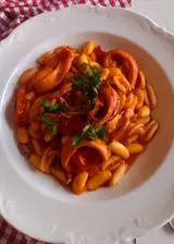 Ricetta Cavatelli con sugo di calamari.