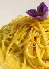 Ricetta Spaghetti burro, parmigiano e zafferano