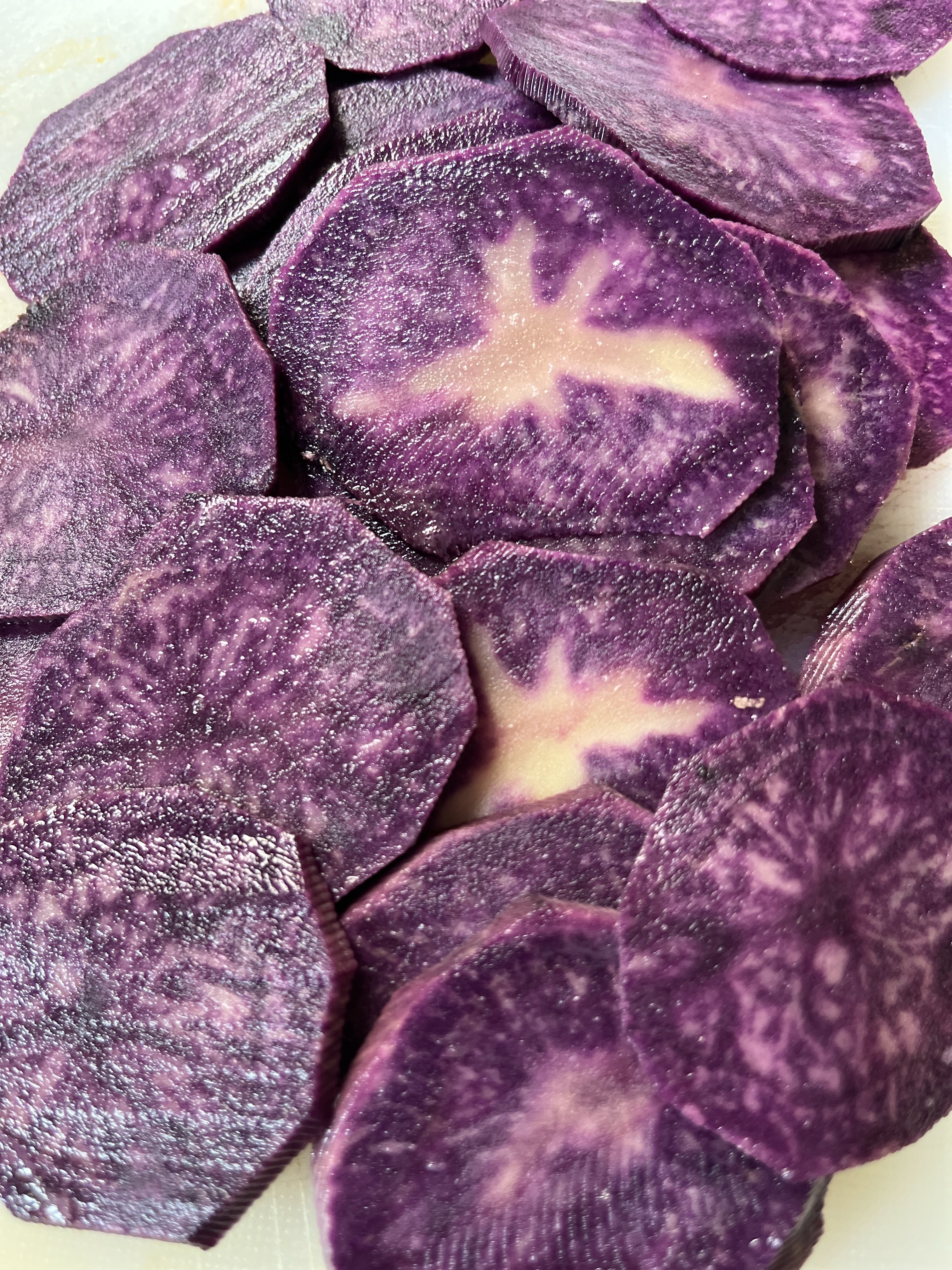 Chips patata viola - Cucina che ti passa