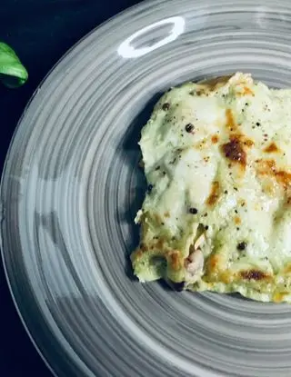 Ricetta Lasagna di mare con besciamella al pistacchio 😋 #vigilia di Papachef.italia