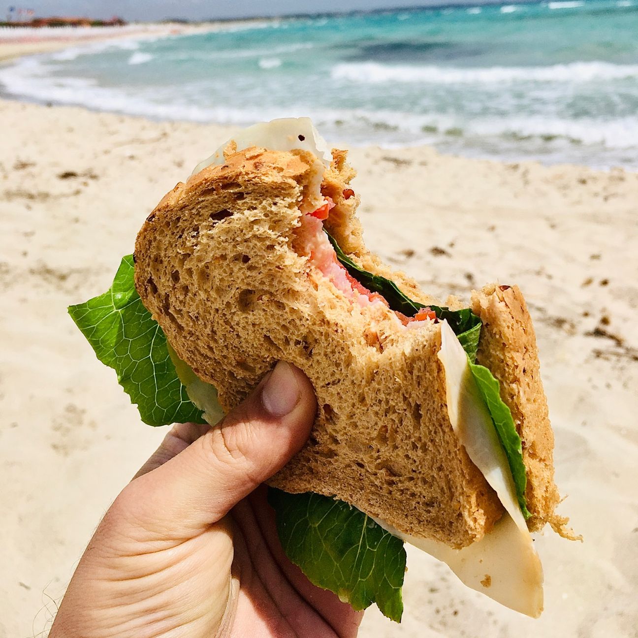 Sandwich da passeggio.