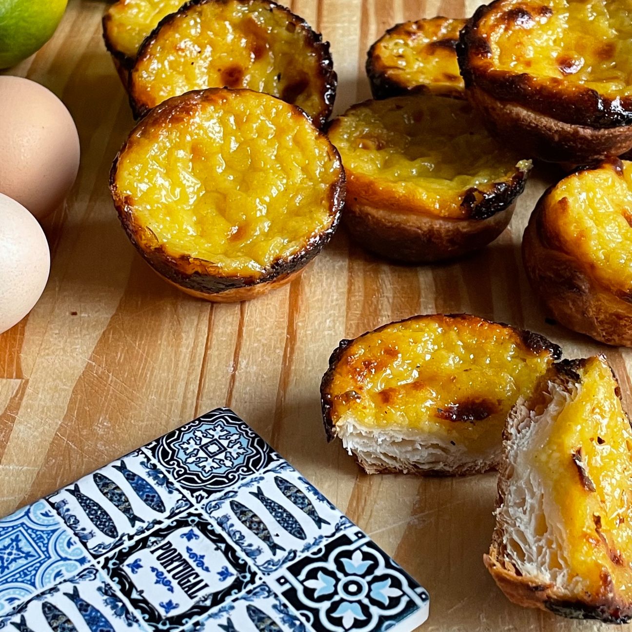 Pasteis de nata o pasteis de Belém