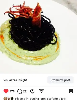 Ricetta Fettuccine al nero di seppia di jova77