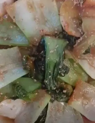 Ricetta Pak choi ai semi di sesamo e salsa di soia di Fiorella