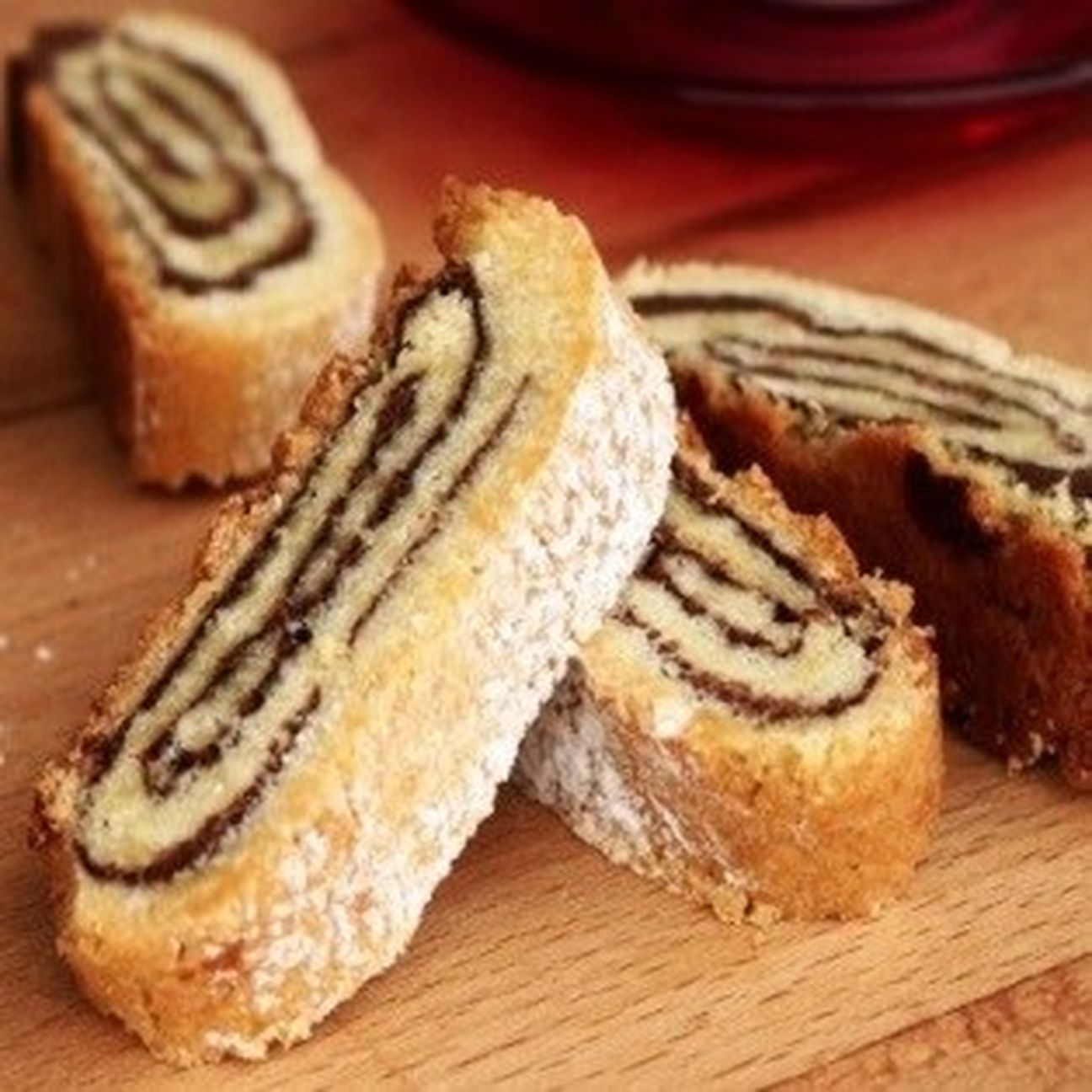 Biscotti arrotolati alla Nutella