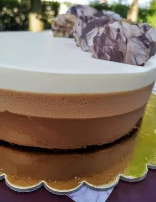 Ricetta Mousse ai tre cioccolati di marina3