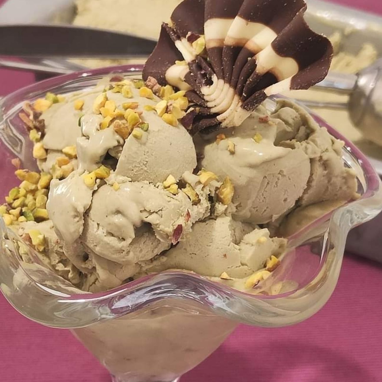 Gelato al pistacchio