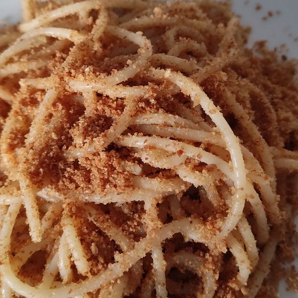 Spaghetti Con Mollica Abbrustolita E Miele - Al.ta Cucina | Lorichef