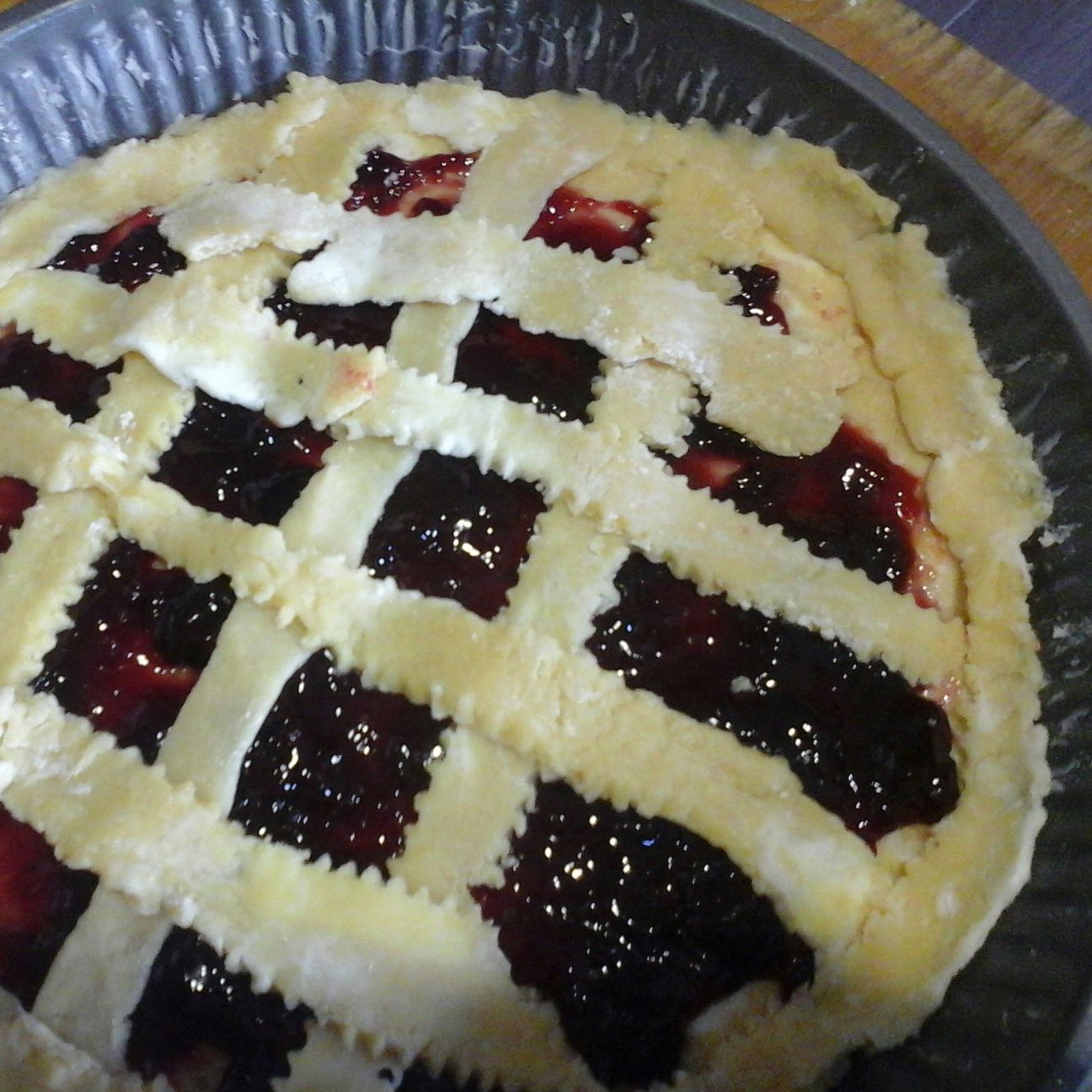 Crostata di marmellata di amarene