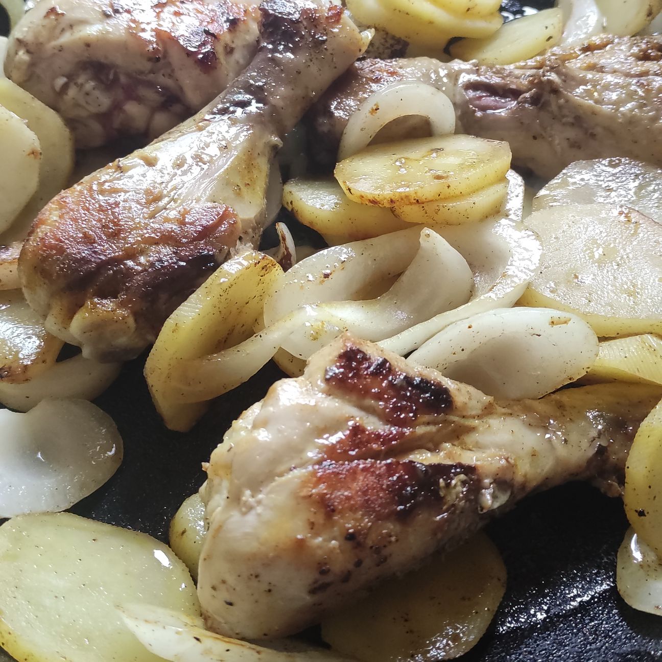 Fusi di pollo speziati