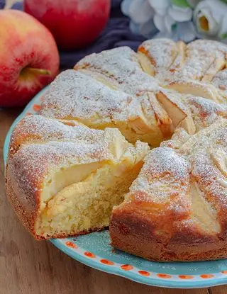 Ricetta Torta di mele e ricotta di GraficareinCucina