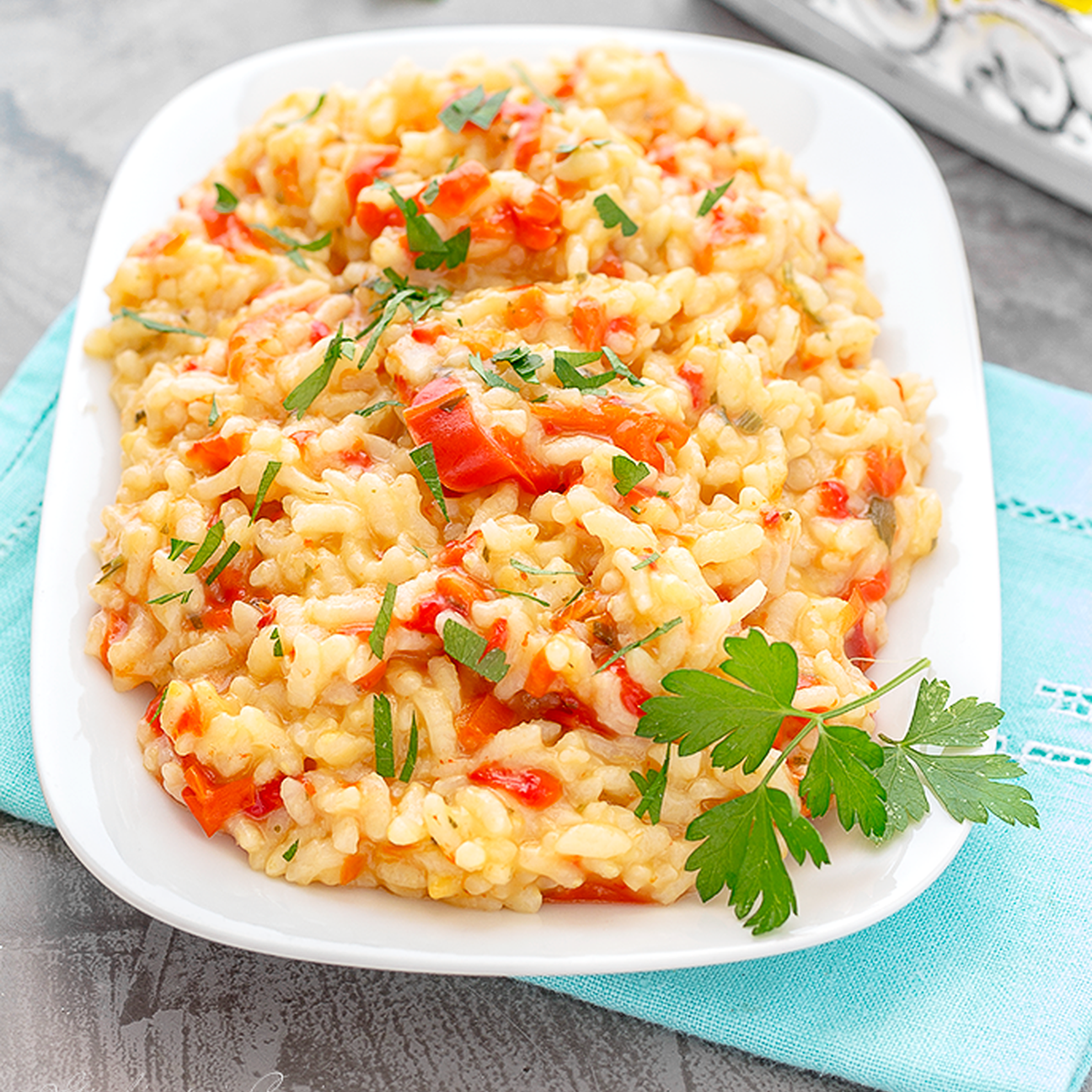 RISOTTO con i PEPERONI semplice e gustoso