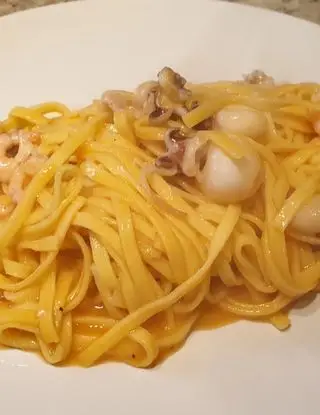 Ricetta Tagliolini in guazzetto di pesce di robertobabbilonia