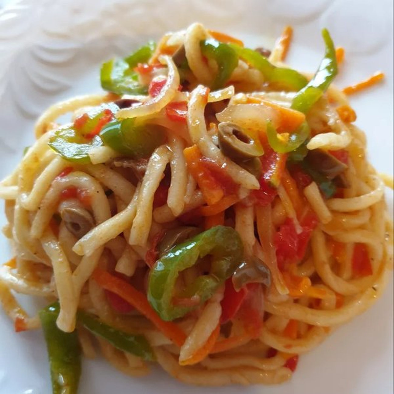 Tonnarelli alle verdure croccanti