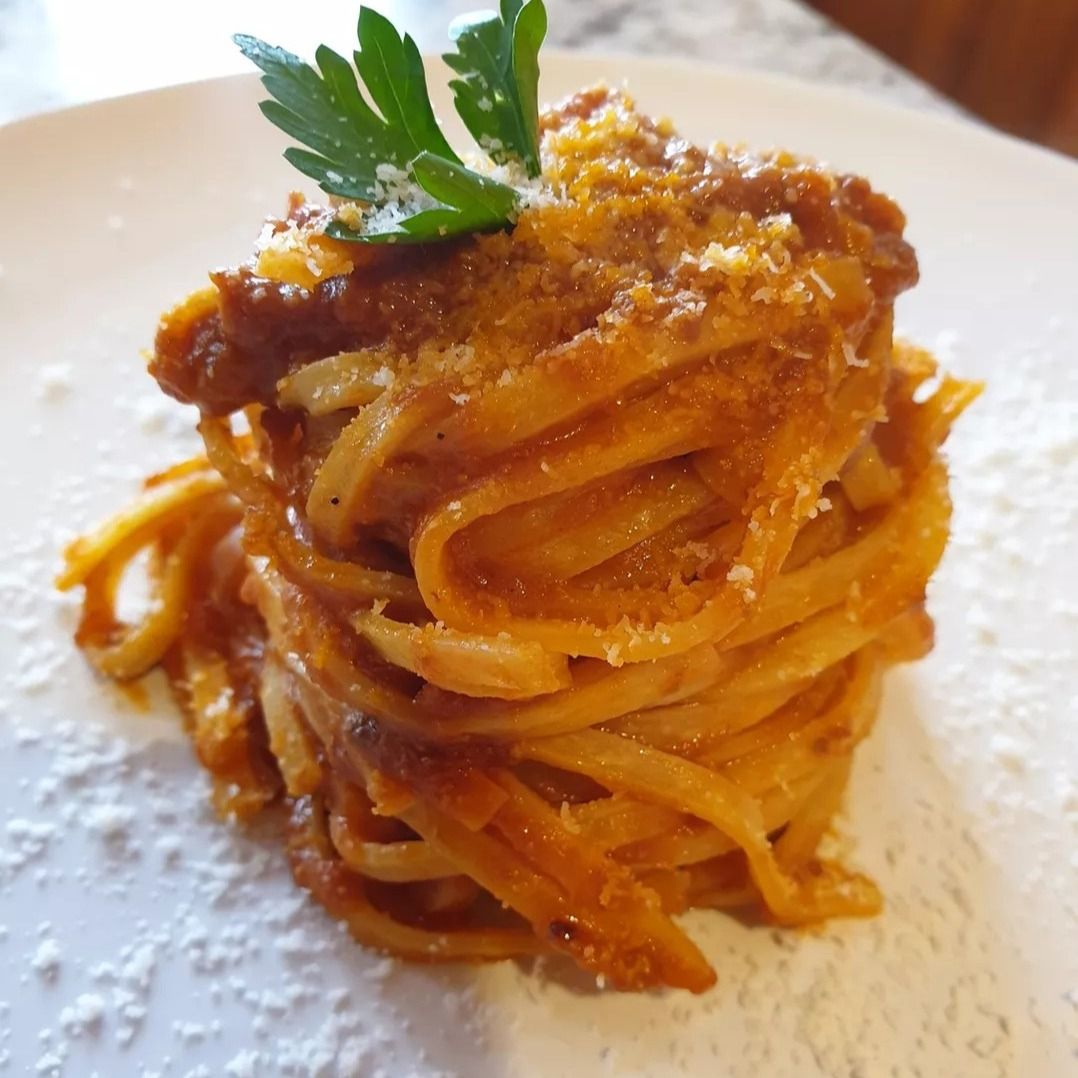 Tagliolini al ragù d'anatra