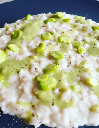 Ricetta Risotto fave e pecorino di robertobabbilonia