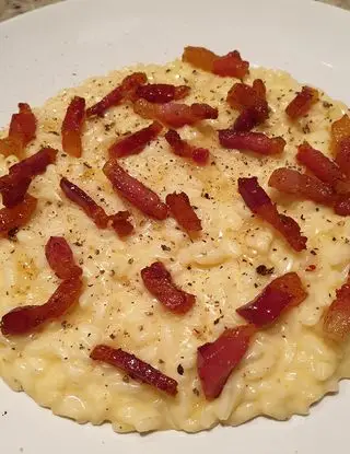 Ricetta Risotto tartufato alla carbonara di robertobabbilonia