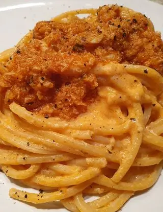 Ricetta Spaghetto quadro al ragù di granchio di robertobabbilonia