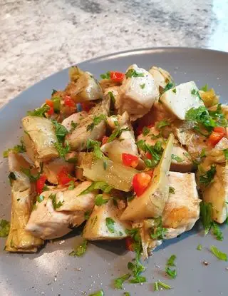 Ricetta Bocconcini di petto di pollo ai carciofi di robertobabbilonia