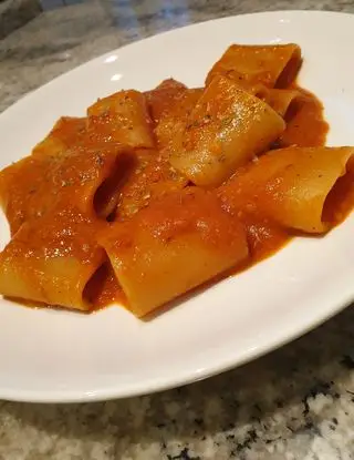 Ricetta Paccheri in crema di pomodori al forno e origano calabrese di montagna di robertobabbilonia