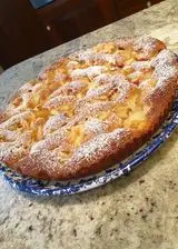 Ricetta Torta di mele con confettura di mirtilli