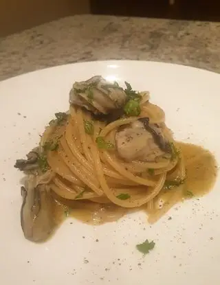 Ricetta Spaghetti risottati alle ostriche di robertobabbilonia