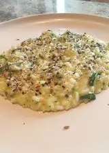 Ricetta Risotto alle zucchine con semi di sesamo e lino