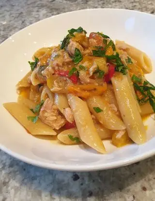 Ricetta Puttanesca di tonno e datterini colorati di robertobabbilonia