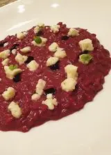 Ricetta Risotto con composta di frutti di bosco al Barolo, Roquefort e glassa di aceto balsamico