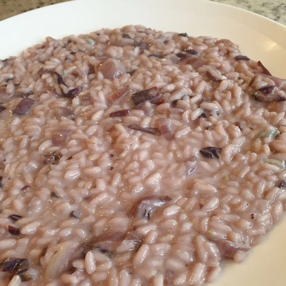 Ricetta Risotto al radicchio con speck e gorgonzola di Robertobabbilonia