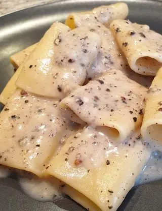 Ricetta Paccheri cacio e pepe di robertobabbilonia