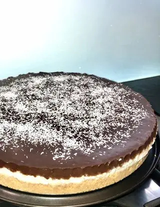 Ricetta Cheesecake cocco e cioccolato senza cottura di fooodloverr1