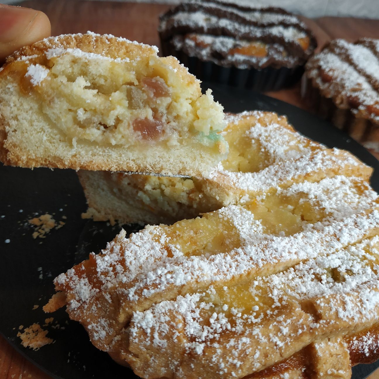Pastiera con frolla di semola