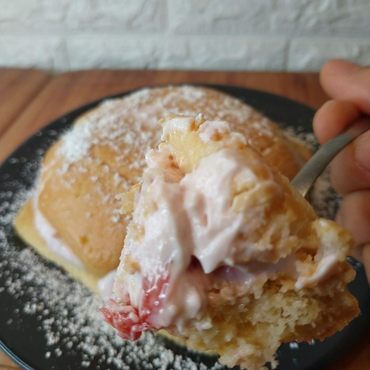 Zuccotto fragole e yogurt