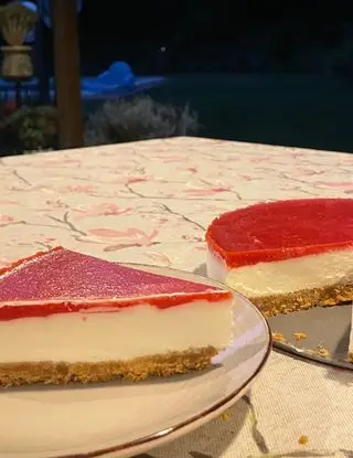 Ricetta cheesecake alle fragole di dianaa