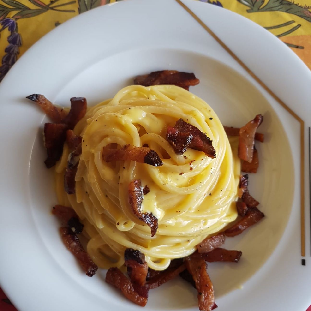My carbonara 🥚🥓